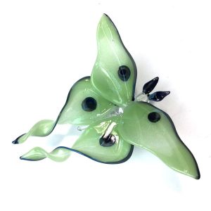 Luna Moth Sculpture by Loy Allen